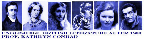 ENGLISH 314: Brit. Lit. after 1800, Conrad